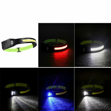 Bright Beam Red COB ver. (270°) LED Headlight.